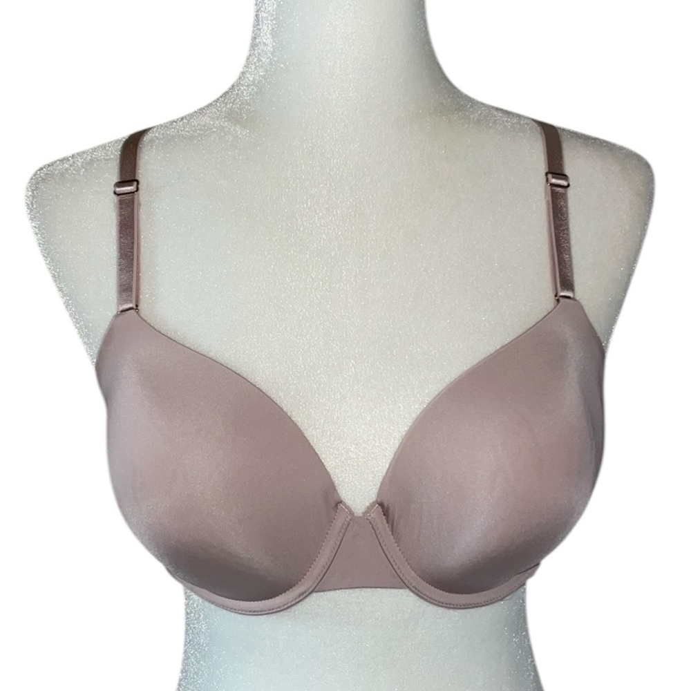 Soma Rose Colored Vanishing 360 Perfect Coverage Bra, Size 34D